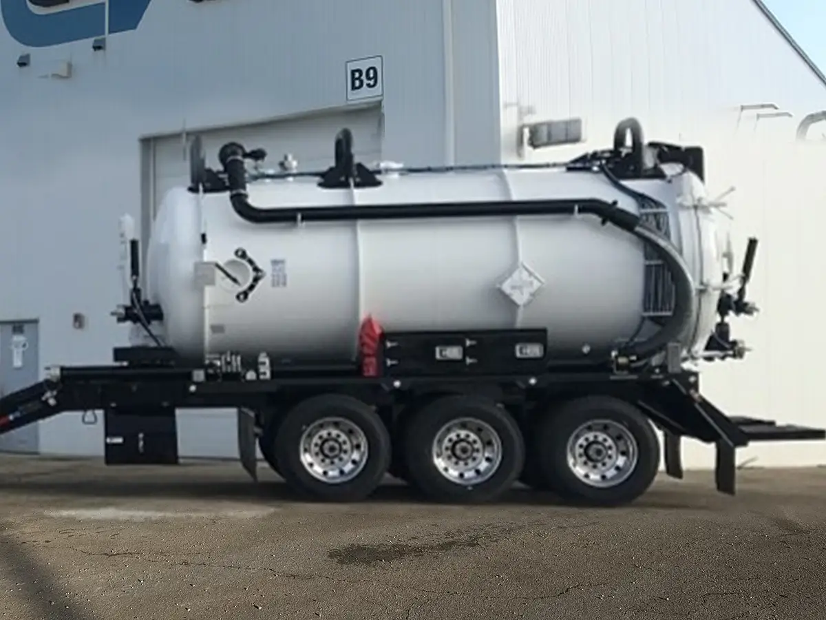 Custom Vac Pup Trailer