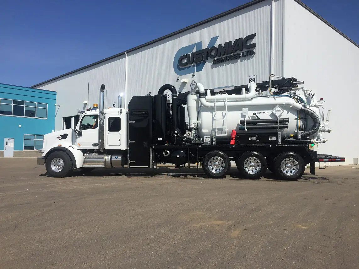 Peterbilt 822 Hydro Vac with Boom MA1120